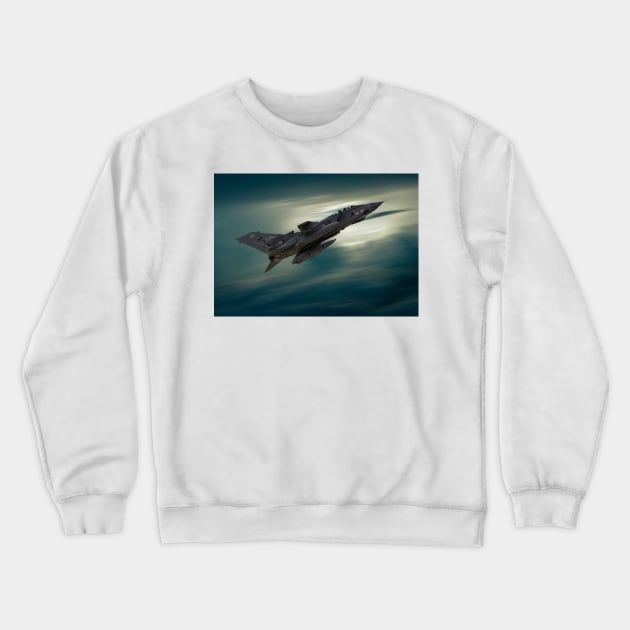 Tornado Crewneck Sweatshirt by SteveWard